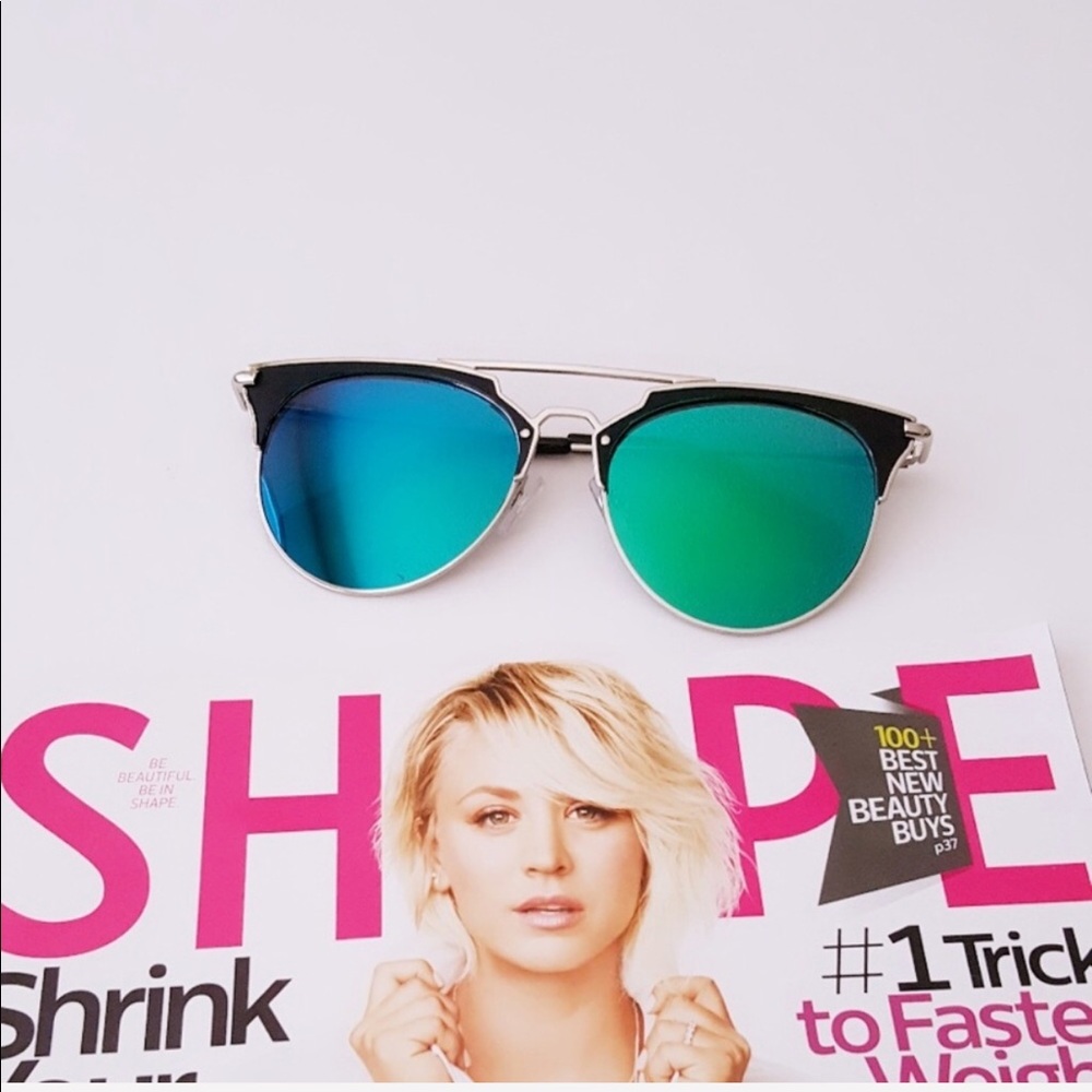 Flat Browline Sunglasses - Picture 2 of 6